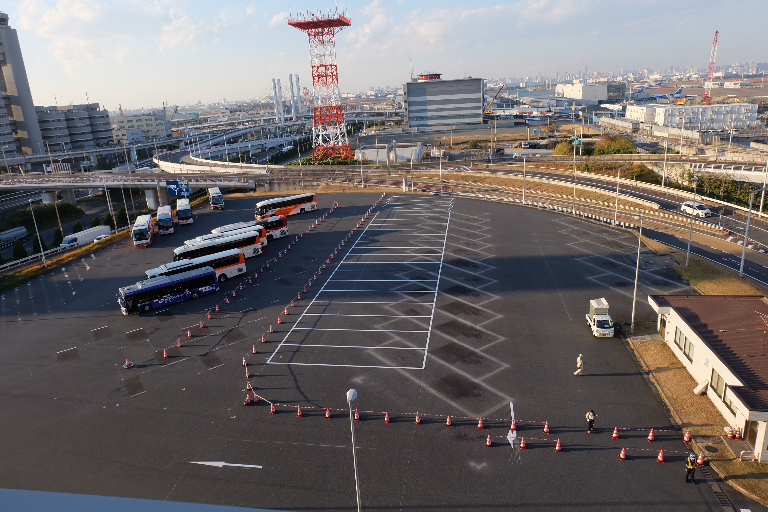 羽田アクセス鉄道P3から撮影