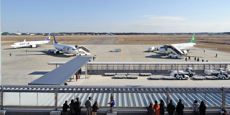 百里飛行場(茨城空港)