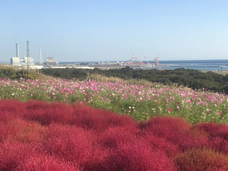 「みはらしの丘」から遠望する常陸那珂港区/img src=