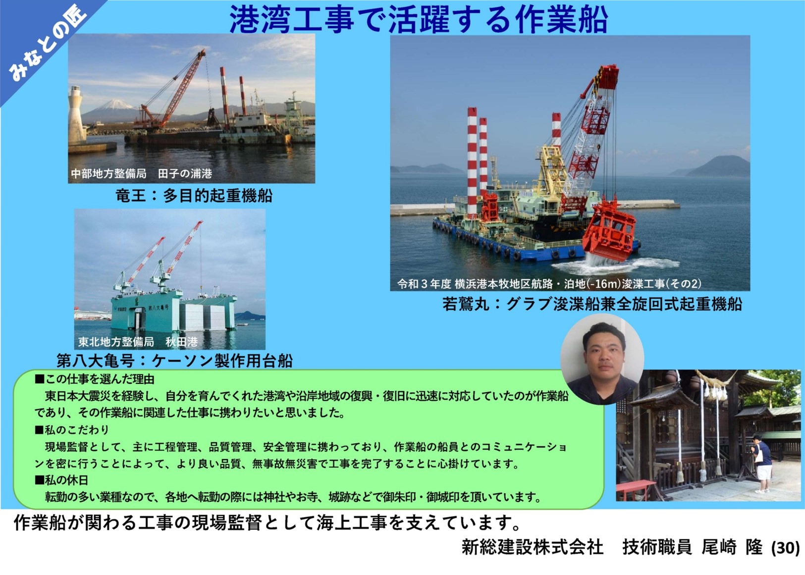 新総建設(株) 尾崎 隆
