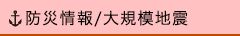 防災情報／大規模地震