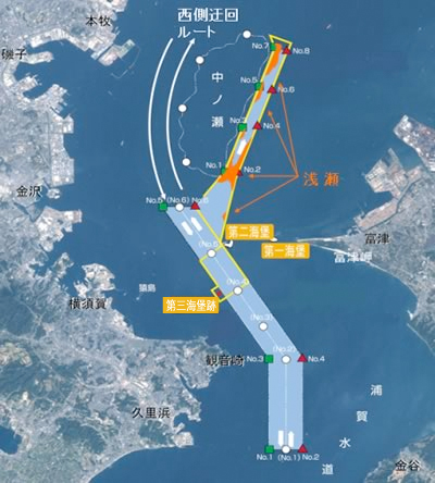 第三海堡の撤去工事